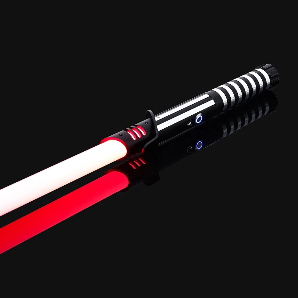 🌟 DiXinNi RGB Metal Lightsaber Laser Sword – 14+ Colors, Sound Effects, Removable Blade