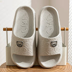 🩴 NoEnName_Null Men’s Indoor Platform Slippers