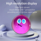 🌌 3D Crystal Ball with Video Projection – Artistic Desktop Decor & Collectible Gift