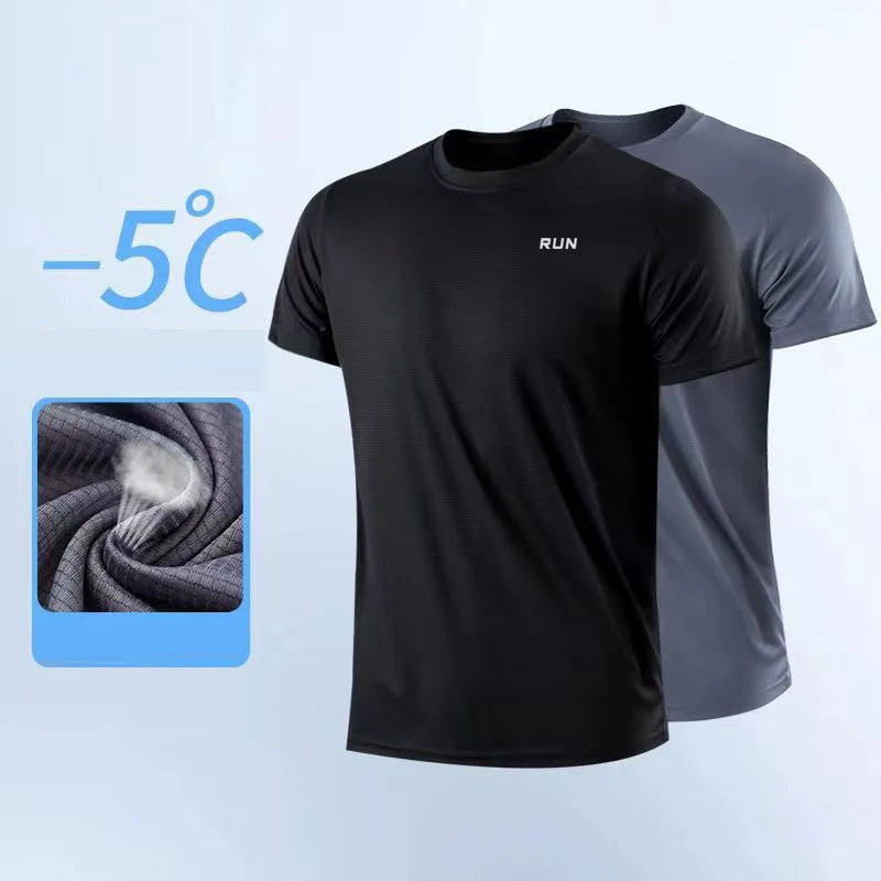 GENDAWAY Men’s Quick-Dry Sports T-Shirt – Gym & Training Top