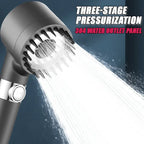 🚿 High-Pressure 3-Mode Water-Saving Shower Head