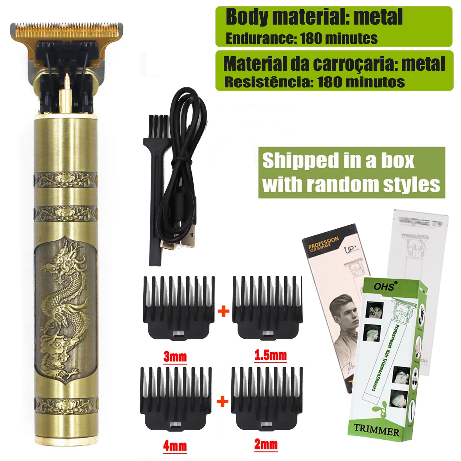 💈 T9 Hair Clipper – Electric Beard & Hair Trimmer for Men