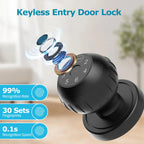 🔒 Viladepot Smart Lock with Fingerprint 📱 | App Control, Passcode & Touch Keypad 🚪