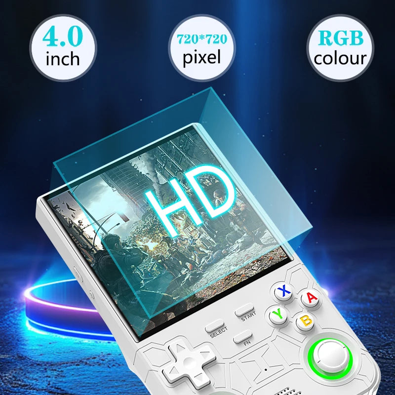 🎮 Retro Handheld Game Console – 4.0" IPS Screen, 128GB, Multi-Platform Support