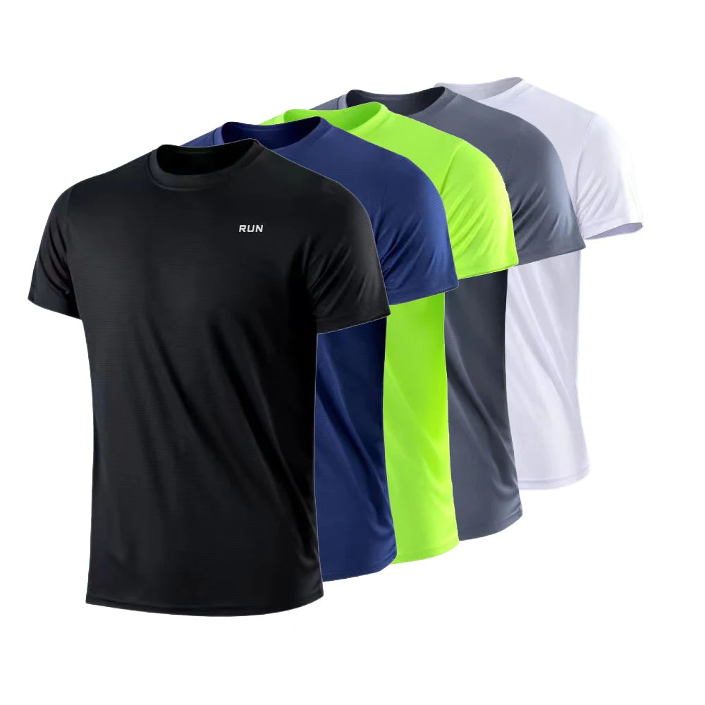 GENDAWAY Men’s Quick-Dry Sports T-Shirt – Gym & Training Top