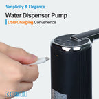 💧 NOCCLILI Folding Electric Water Pump – Portable USB Water Dispenser