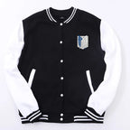 🛡 Cosplay Shield Baseball Uniform – Anime-Inspired Sports Jacket for Men