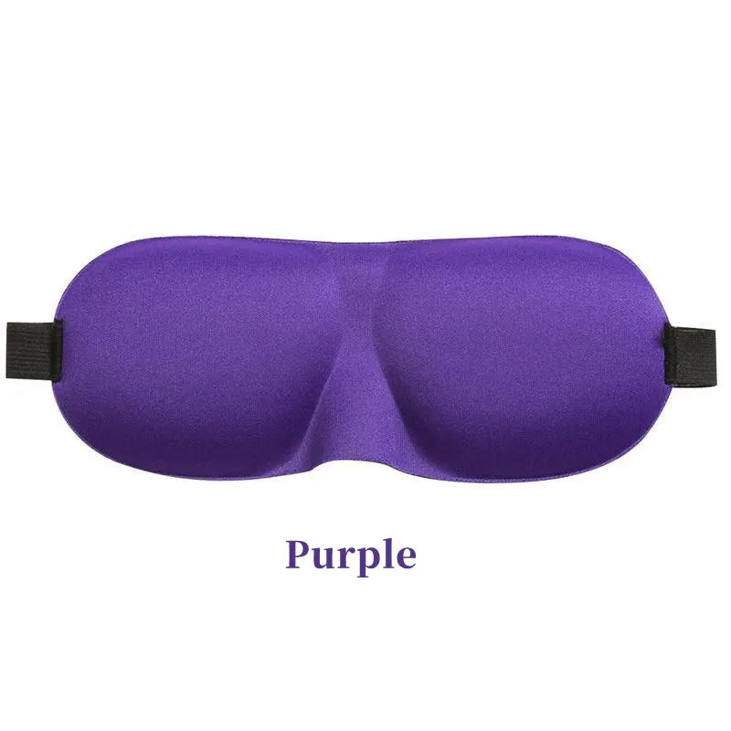 😴 3D Contoured Eye Mask for Sleeping – Lightweight & Comfortable Sleep Blindfold