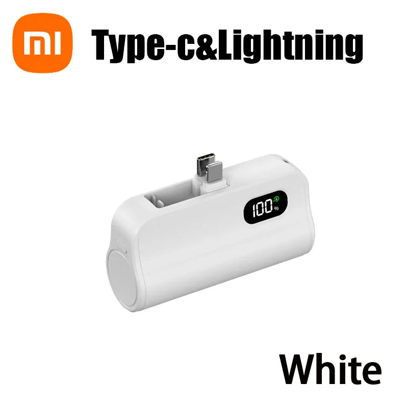🔋 Xiaomi Mini Power Bank 50,000mAh ⚡ | 2 en 1 | Carga Rápida y Pantalla Digital 📱