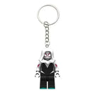 🕸️ Marvel Spiderman & Gwen Cartoon Keychain | Backpack, Keys & Collectible Accessory 🎒