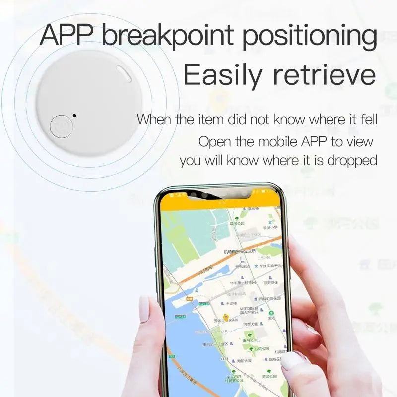 📍 Mini GPS Locator Anti-Lost Alarm – Smart Bluetooth Tracker Keychain