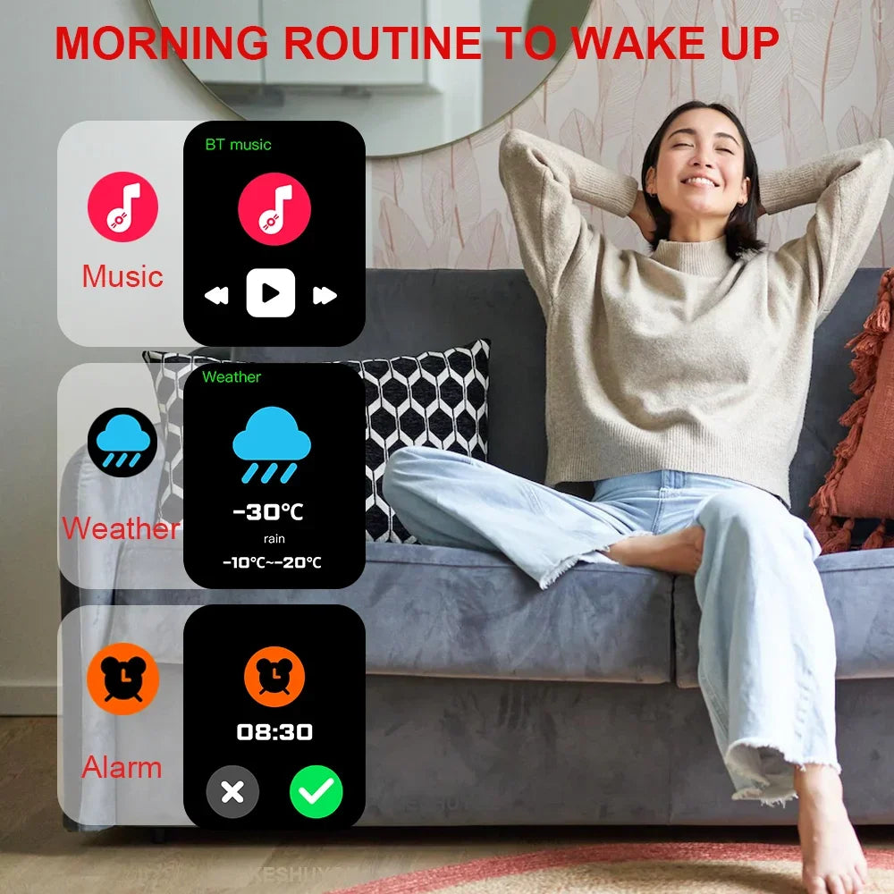 KESHUYOU Smart Watch – Fitness & Activity Tracker