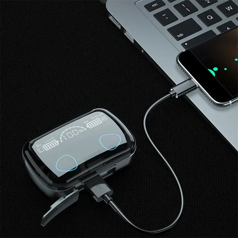 🎧 M10 TWS Bluetooth 5.1 Wireless Earbuds – HiFi Stereo Sports Headphones