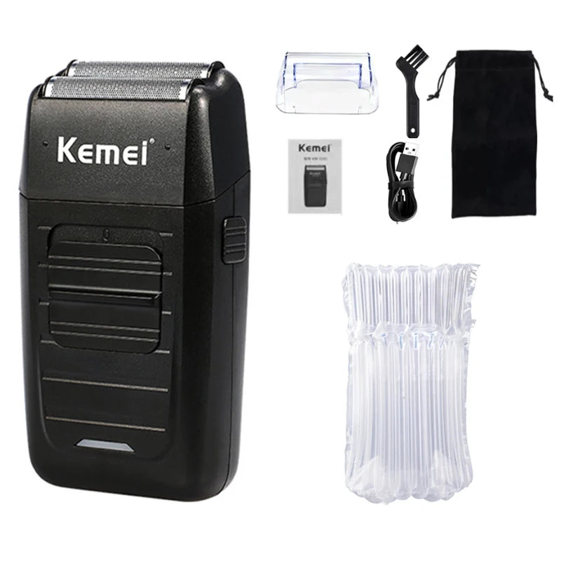 ✂️ Kemei Professional Hair Clippers & Shavers – Rechargeable Electric Grooming Tools