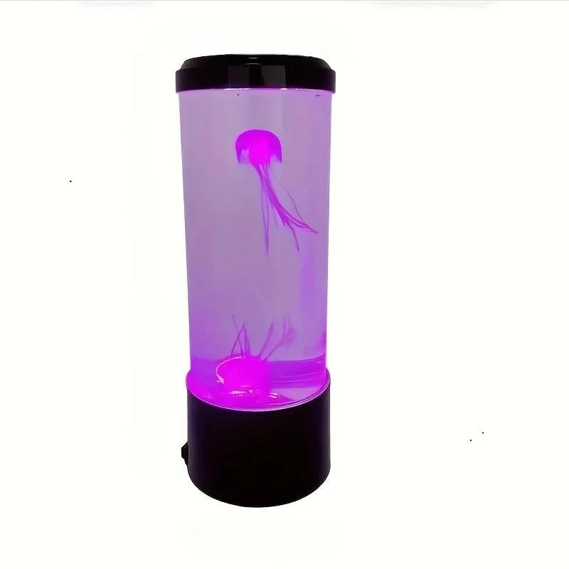 🪼 8-Inch Jellyfish Night Lamp – Color Changing LED Lava Lamp
