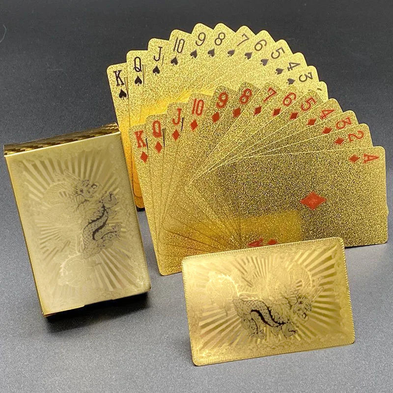 🃏 Multiple Styles Color Playing Card Game – Waterproof Poker Cards, Magic Package, Board Game Gift Collection