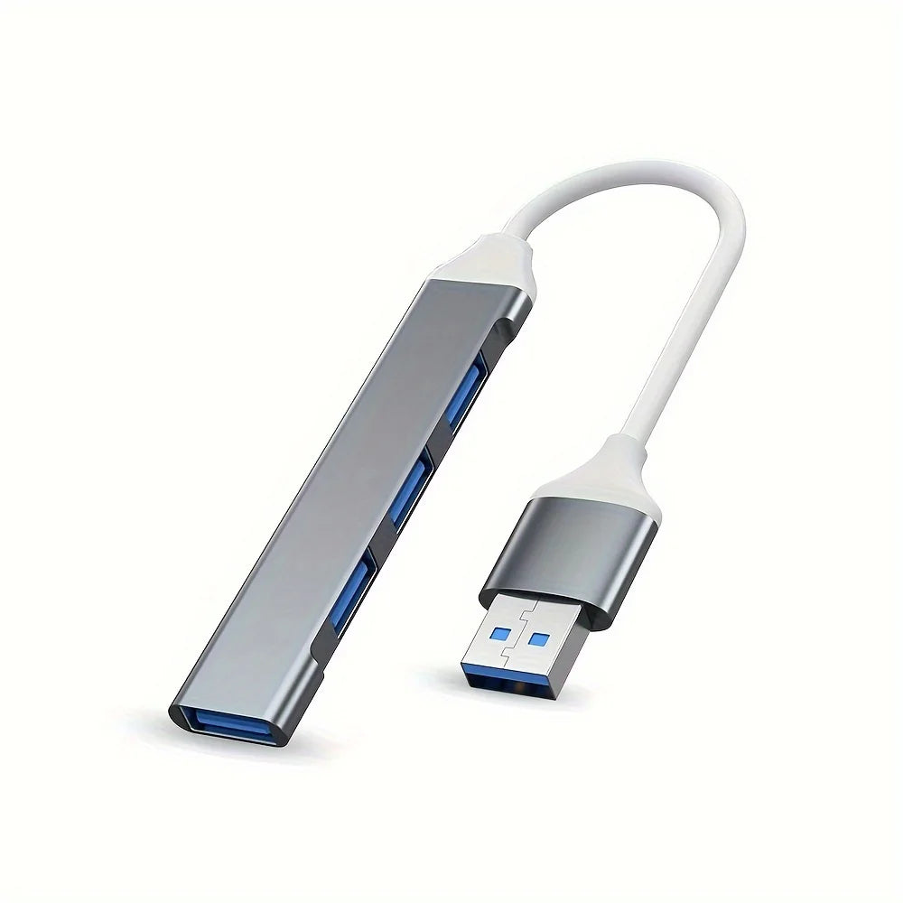 🔌 USB 3.0 Hub – 4 Ports High-Speed Data Splitter