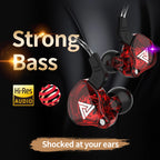 🎧 Original QKZ AK6 In-Ear Earphones – 6 Dynamic Driver Unit