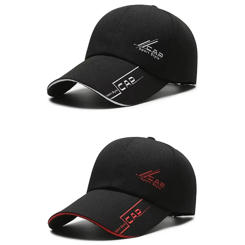 🧢 Summer Long Brim Baseball Cap – Unisex Outdoor Sun Protection Hat