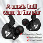 🎧 Original QKZ AK6 In-Ear Earphones – 6 Dynamic Driver Unit