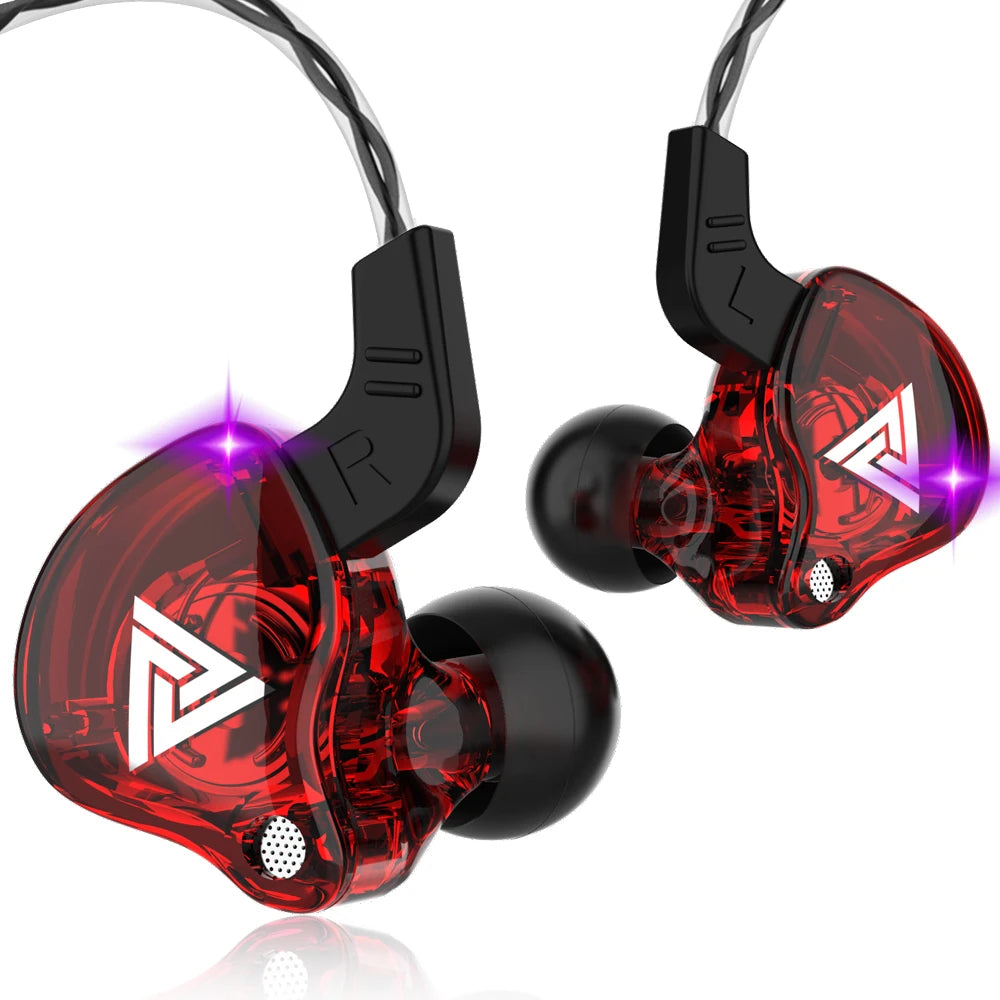 🎧 Original QKZ AK6 In-Ear Earphones – 6 Dynamic Driver Unit