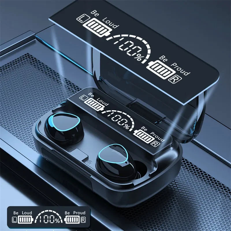 🎧 M10 TWS Bluetooth 5.1 Wireless Earbuds – HiFi Stereo Sports Headphones