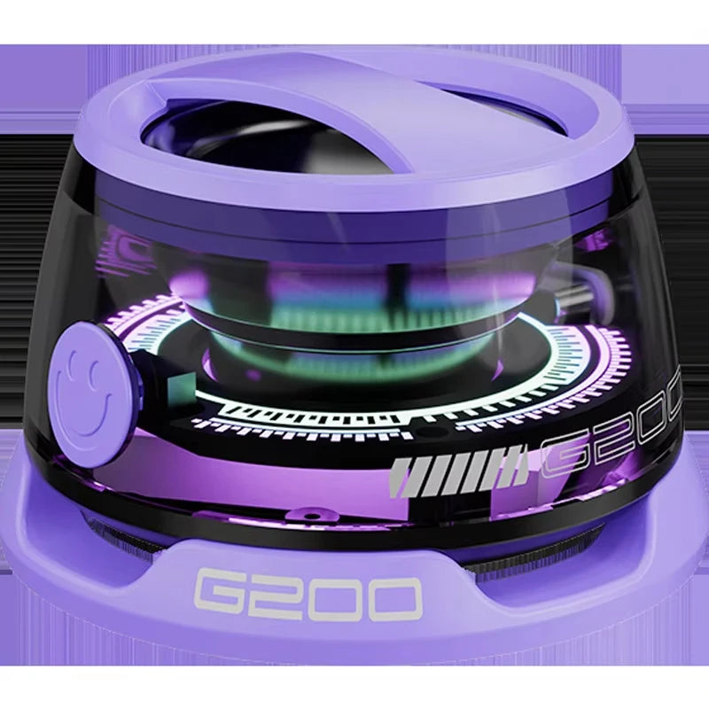 🔊 VIKEFON Mini Bluetooth Speaker 5.3 – Portable Wireless Speaker with RGB Lights & Magnetic Mount