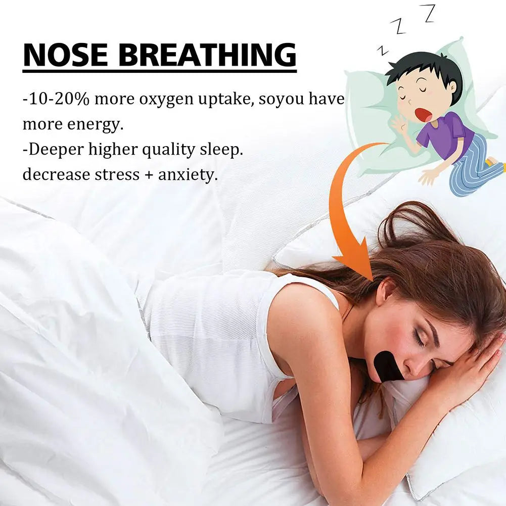😴 Anti-Snoring Nasal Strips | Better Sleep & Easy Breathing 🌙