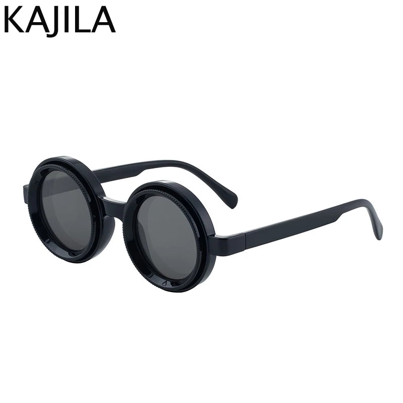 🕶️ Steampunk Polarized Sunglasses – Unique Style with UV400 Protection 😎