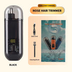 ✂️ 2 in 1 Electric Ear & Nose Hair Trimmer – Portable Professional Grooming Tool