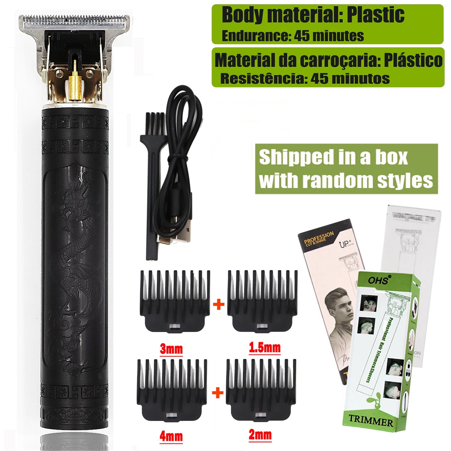 💈 T9 Hair Clipper – Electric Beard & Hair Trimmer for Men
