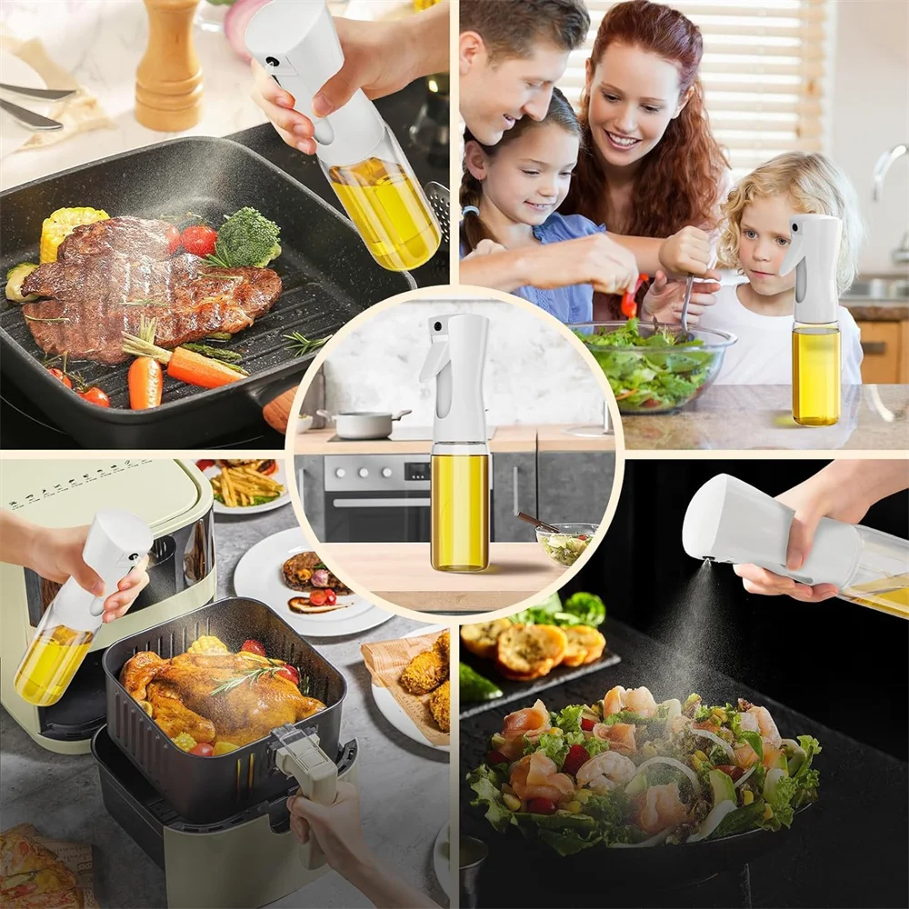 🛢️🍳🌿 Oil Spray for Cooking – Olive Oil Dispenser Bottle Sprayer Mist