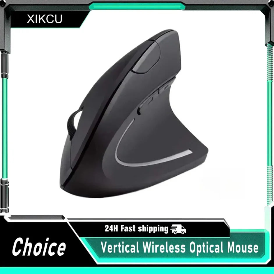 🖱️ XIKCU 2.4GHz Wireless Mouse – 1600 DPI