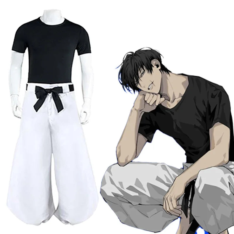🎭 Jujutsu Kaisen JJK Cosplay Costume – Fushiguro, Toji, Satoru Gojo