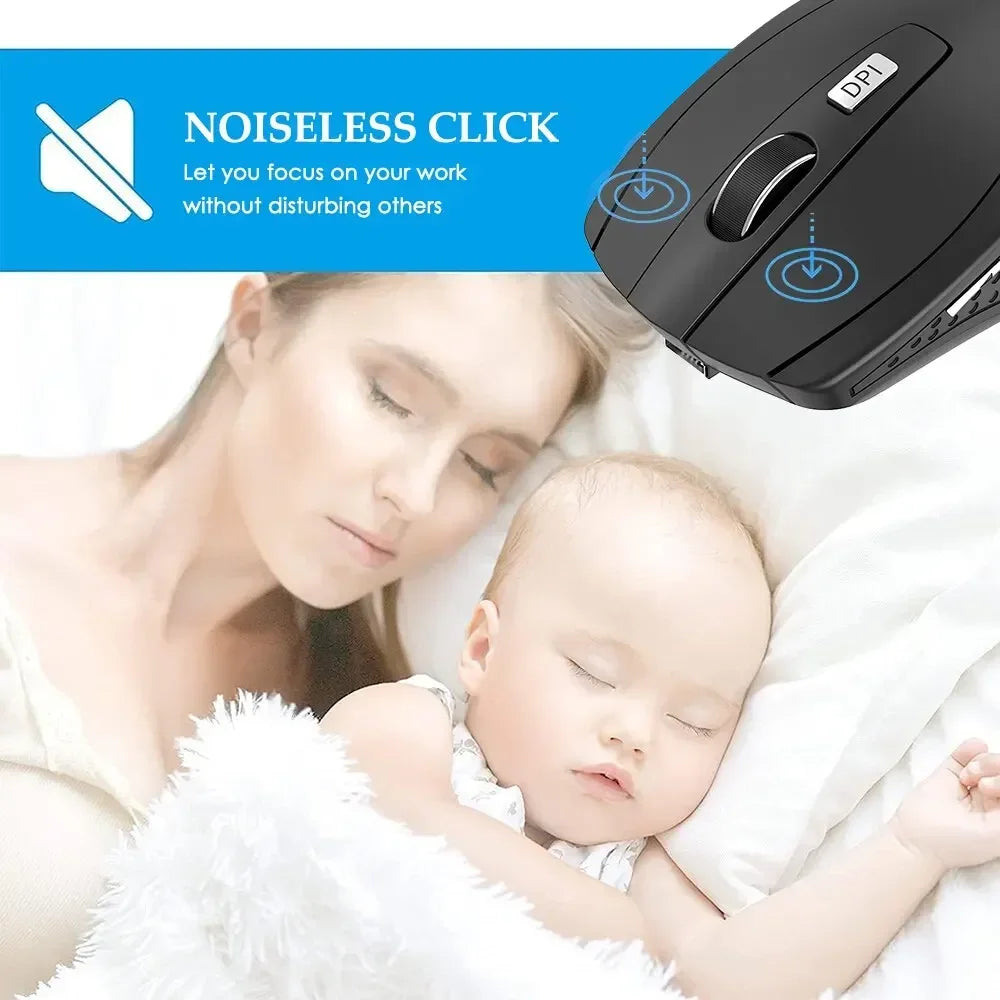 🖱️ DUTRIEUX 2.4GHz Wireless Optical Mouse