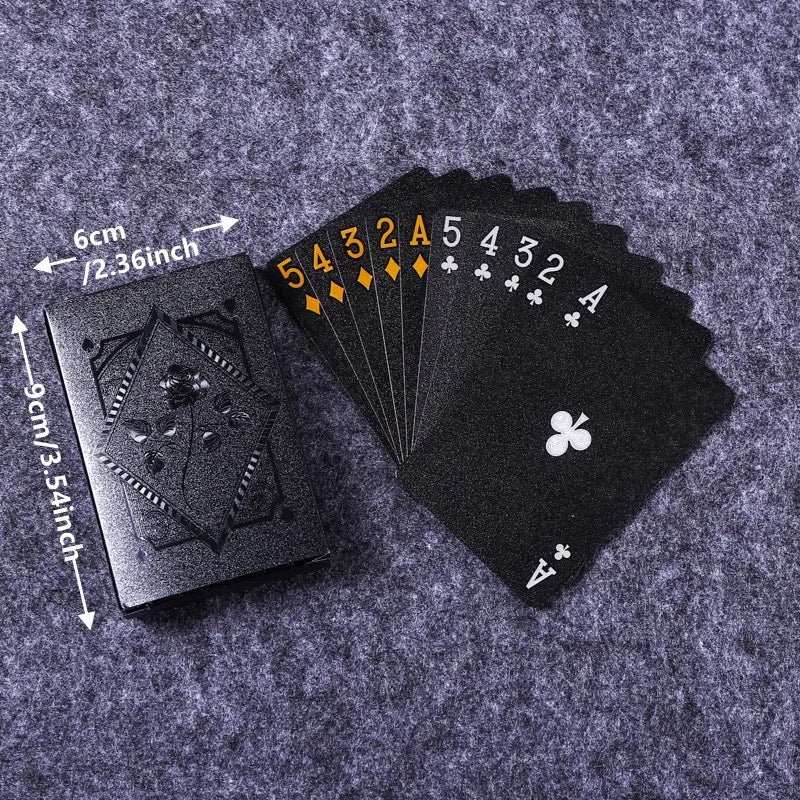 🃏 Multiple Styles Color Playing Card Game – Waterproof Poker Cards, Magic Package, Board Game Gift Collection