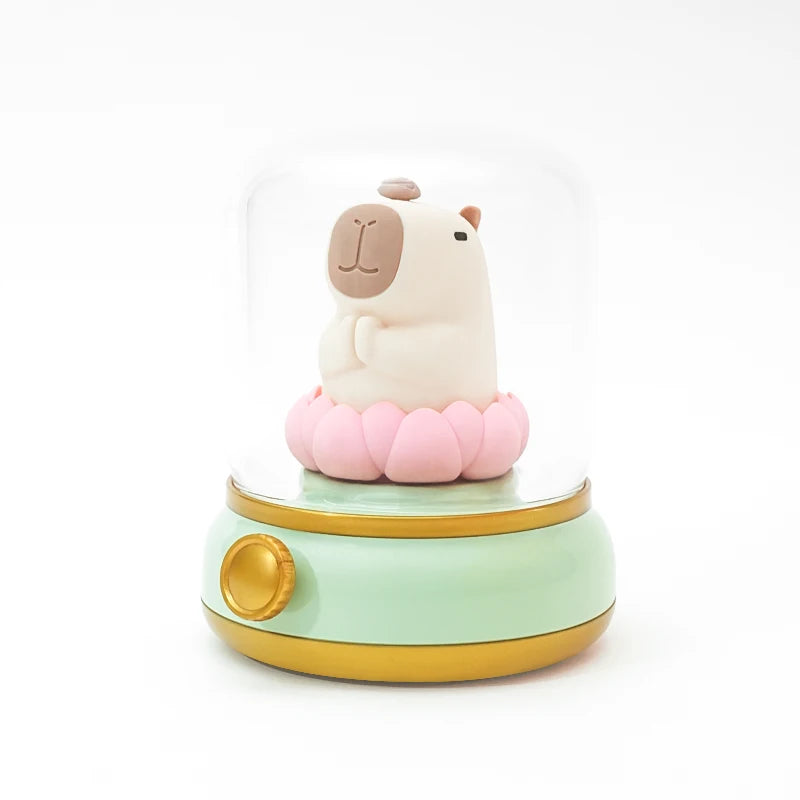Flameless LED Lamp | USB-Powered Night Light with Realistic Flame Effect