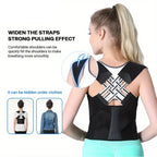 💪🩻 Back Brace Posture Corrector – Adjustable Full Back Support