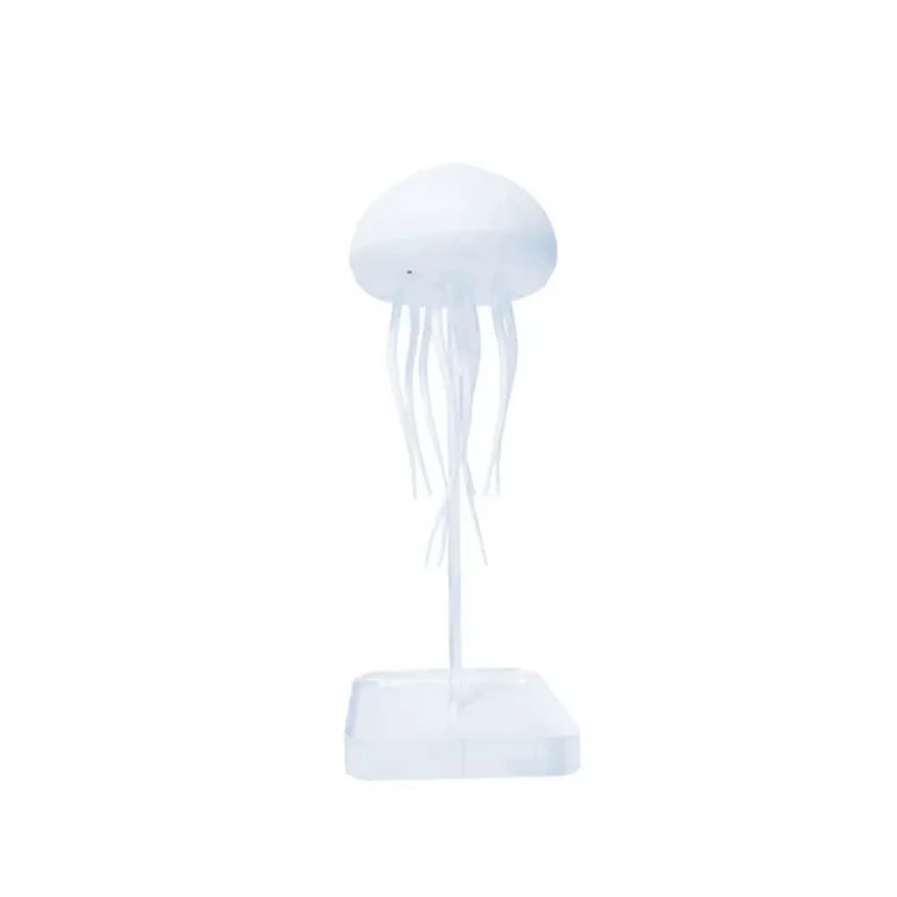 🐠 Jellyfish Cartoon LED Night Light – Cute Rotating RGB Bedside Lamp