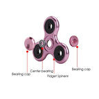 🌀 Aluminum Alloy Fidget Spinner – Stress Relief Toy for Adults & Kids