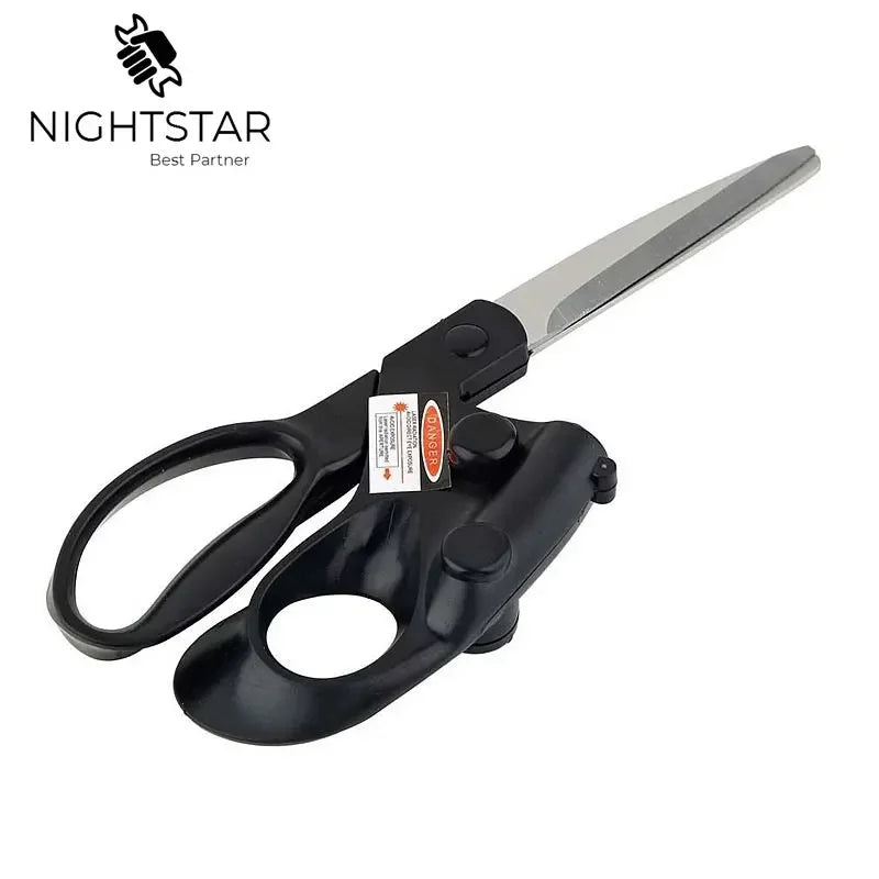 ✂️ 2025 Laser Guide Scissors – Cut with Precision 🔴