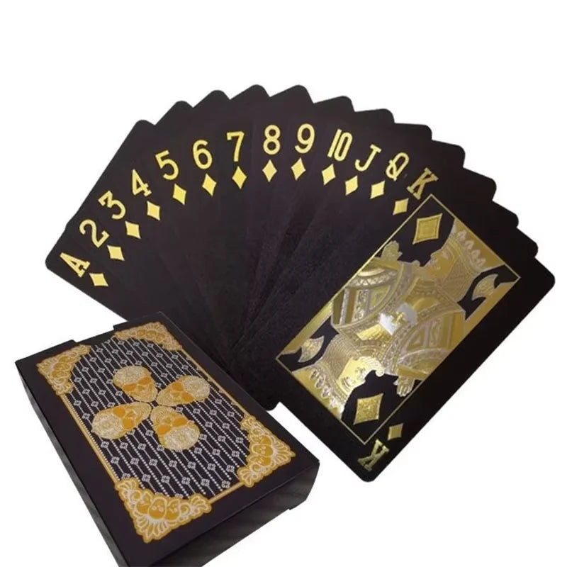 🃏 Multiple Styles Color Playing Card Game – Waterproof Poker Cards, Magic Package, Board Game Gift Collection
