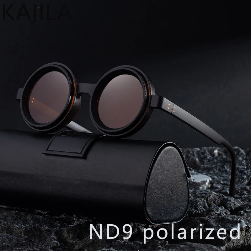 🕶️ Steampunk Polarized Sunglasses – Unique Style with UV400 Protection 😎