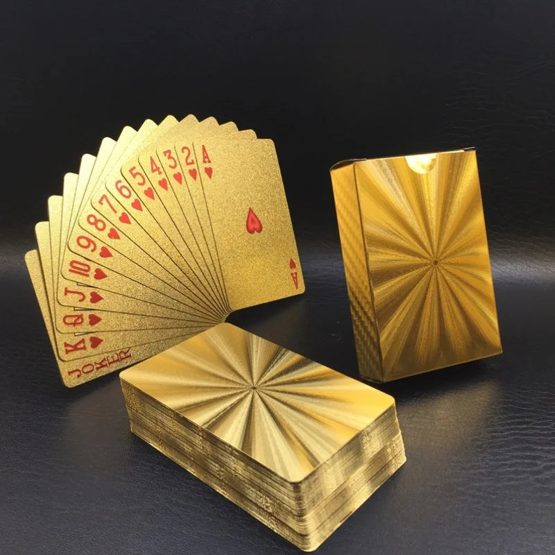 🃏 Multiple Styles Color Playing Card Game – Waterproof Poker Cards, Magic Package, Board Game Gift Collection