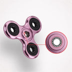 🌀 Aluminum Alloy Fidget Spinner – Stress Relief Toy for Adults & Kids