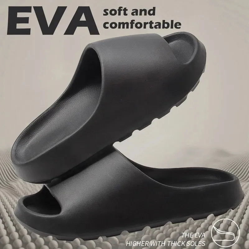 👟 EVA Lightweight Anti-Slip Slides – Men’s Summer Slippers