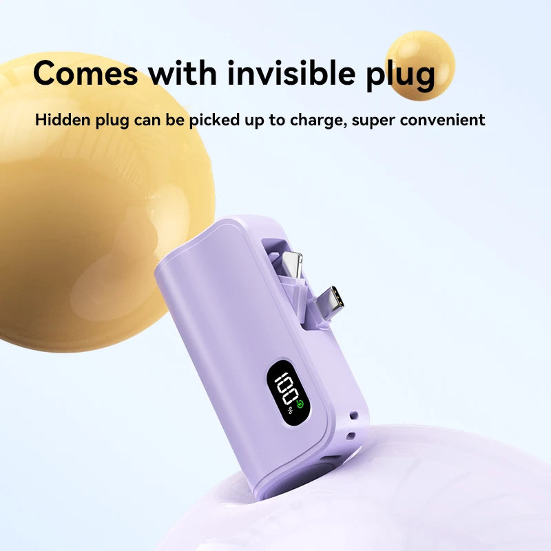 🔋 Xiaomi Mini Power Bank 50,000mAh ⚡ | 2 en 1 | Carga Rápida y Pantalla Digital 📱