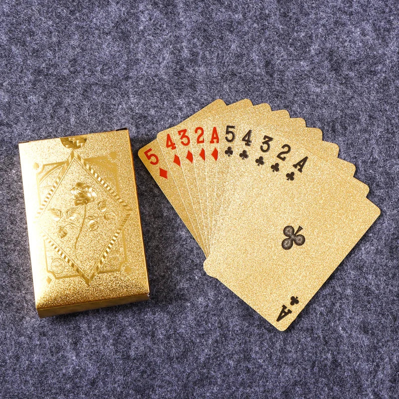 🃏 Multiple Styles Color Playing Card Game – Waterproof Poker Cards, Magic Package, Board Game Gift Collection
