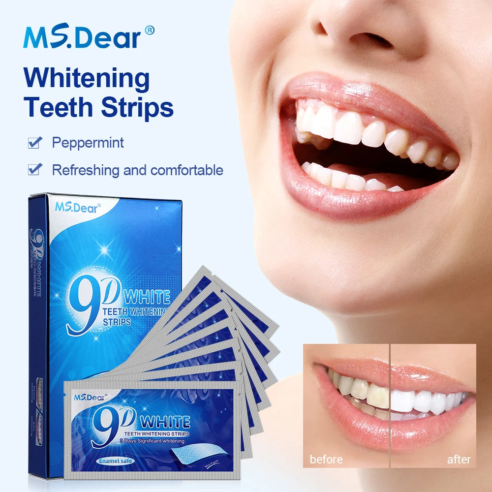 😁9D Whitening Strips – Product Description🌿