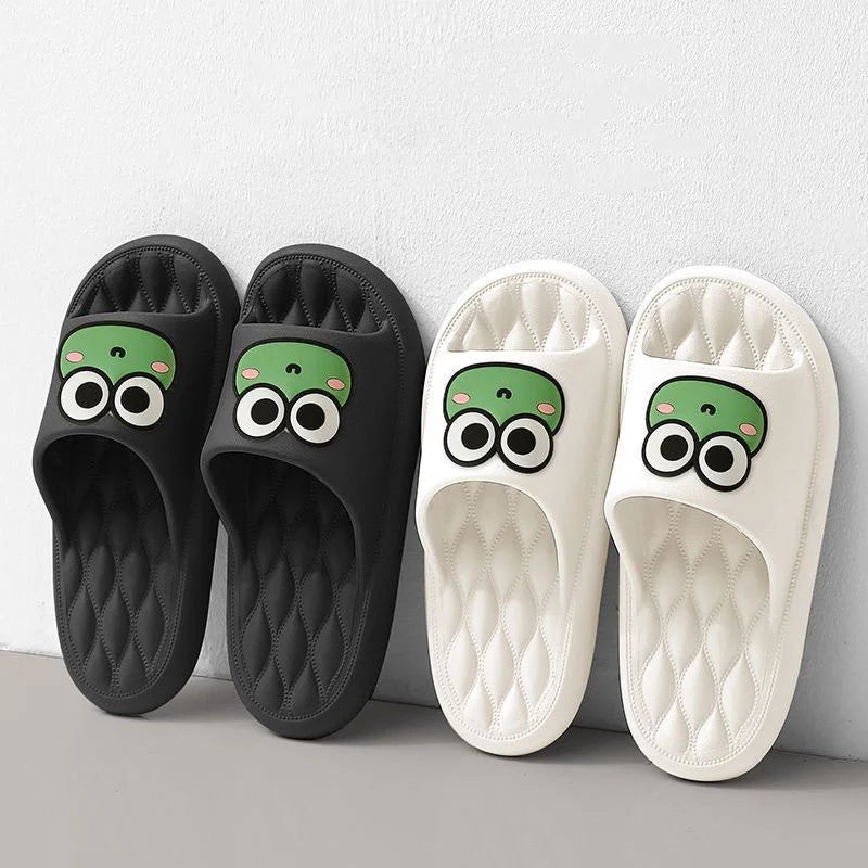 🐸 Summer Cartoon EVA Slides – Indoor/Outdoor Slippers